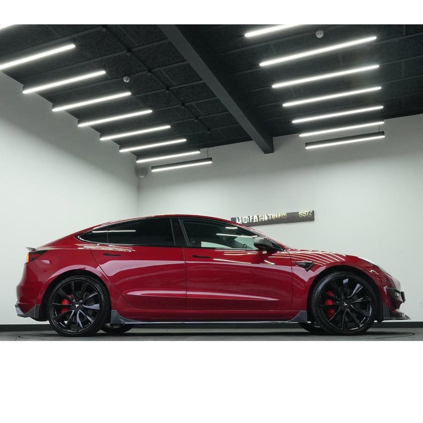 Tesla Model 3 2018 - 2023 Fast Aero Body Kit In Carbon Look - TMC Motorsport