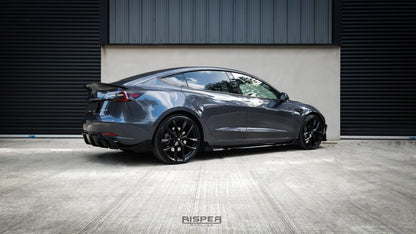 Tesla Model 3 2018 - 2023 Fast Aero Body Kit In Gloss Black - TMC Motorsport