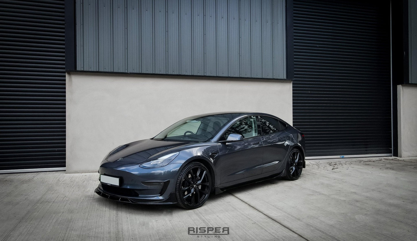 Tesla Model 3 2018 - 2023 Fast Aero Body Kit In Gloss Black - TMC Motorsport