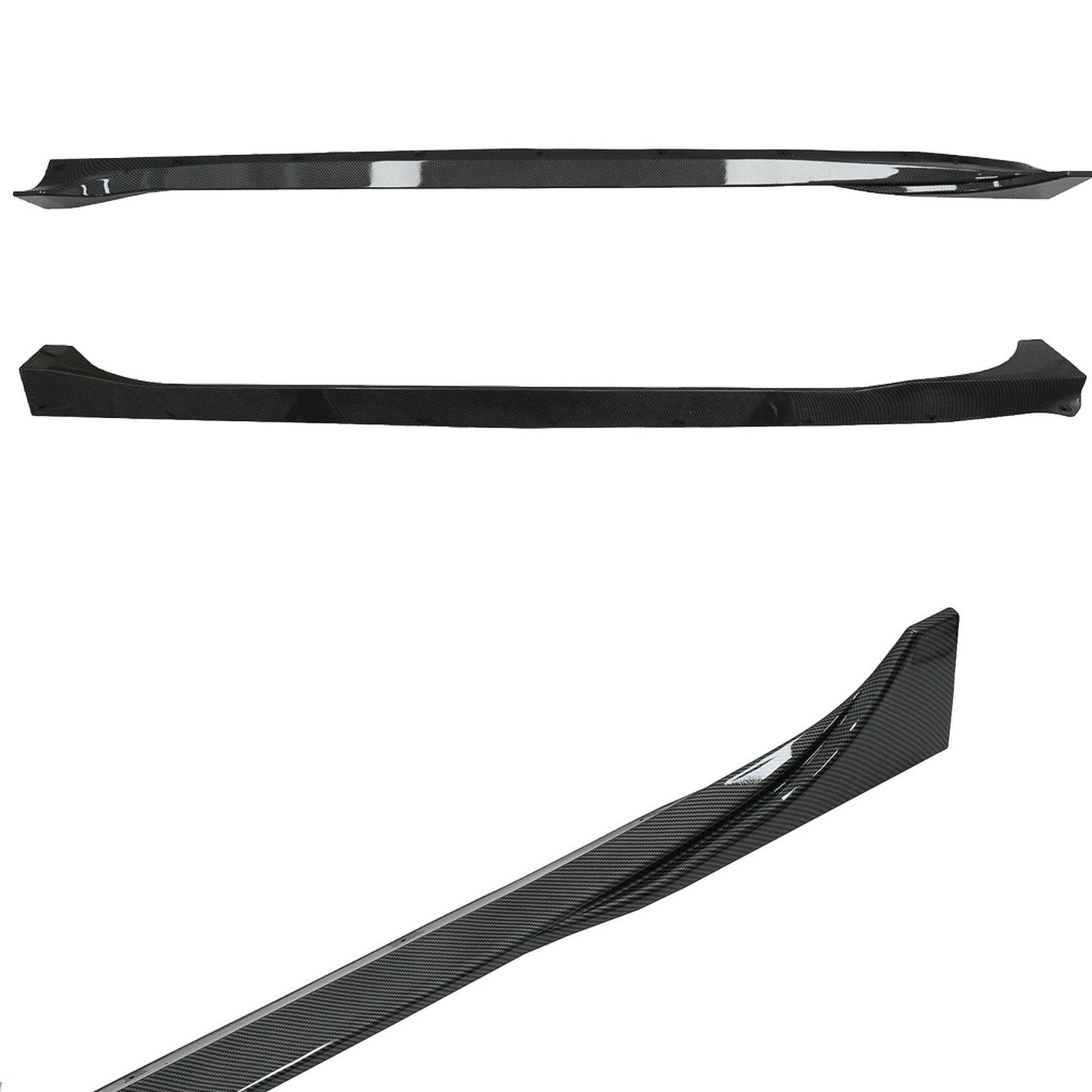 Tesla Model 3 2018 - 2023 Side Skirts Pair In Carbon Look - TMC Motorsport