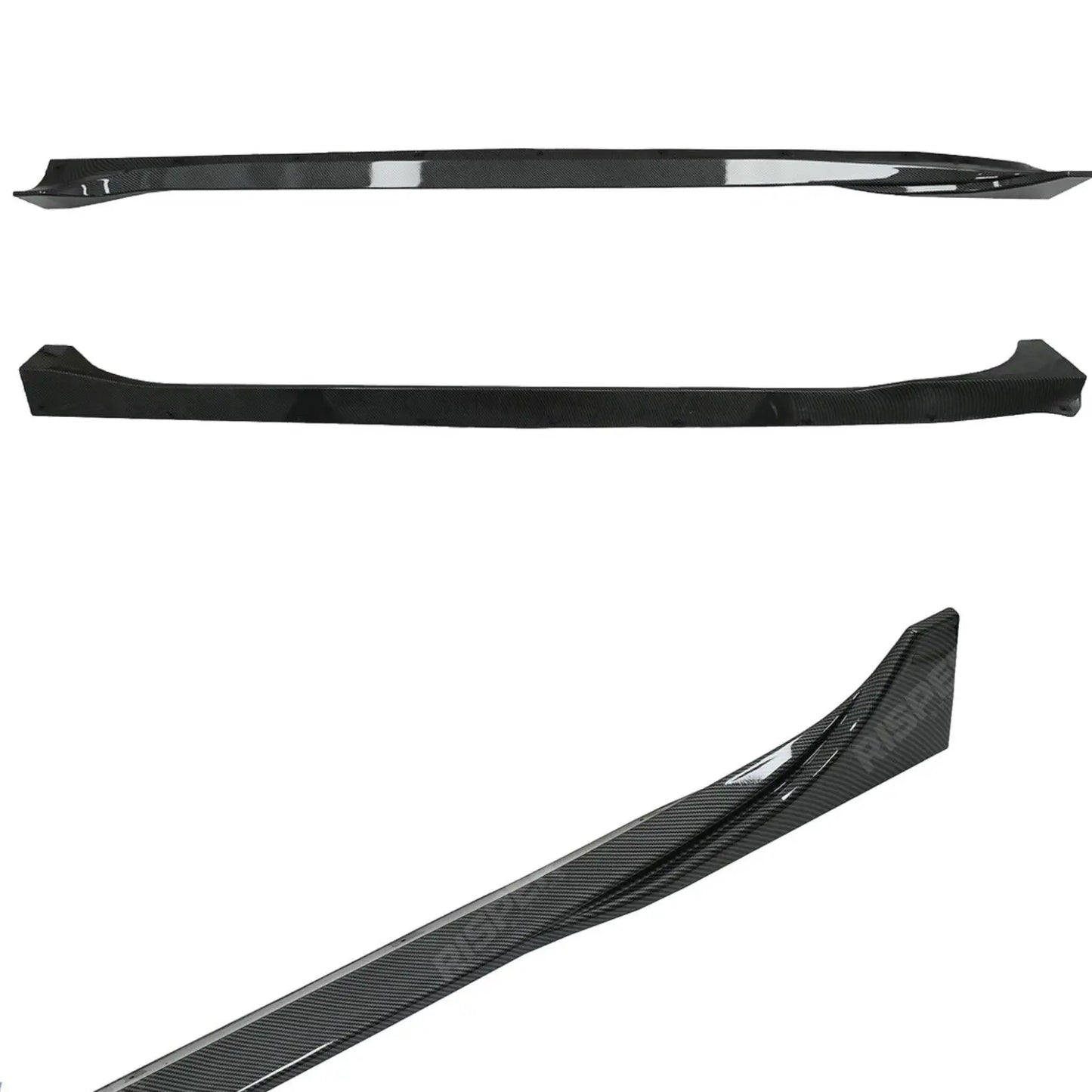 Tesla Model 3 2018 - 2023 Side Skirts Pair In Carbon Look