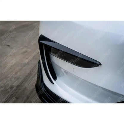 TESLA MODEL 3 2018 ON CANARD ACCENTS - IN GLOSS BLACK