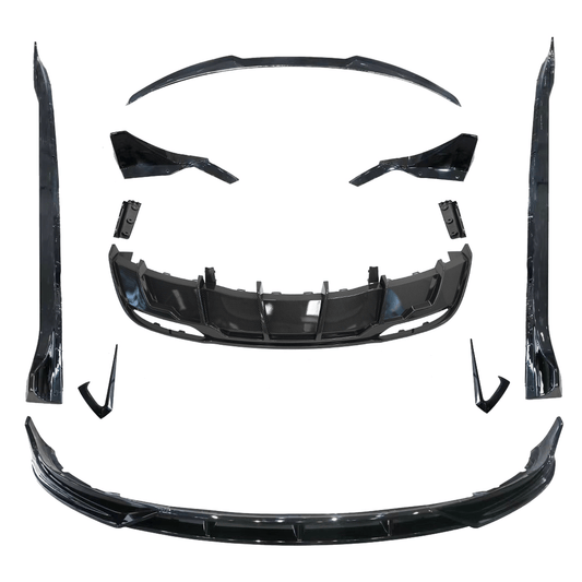 Tesla Model 3 Facelift 2023 On Fast Aero Body Kit - In Carbon Look - TMC Motorsport