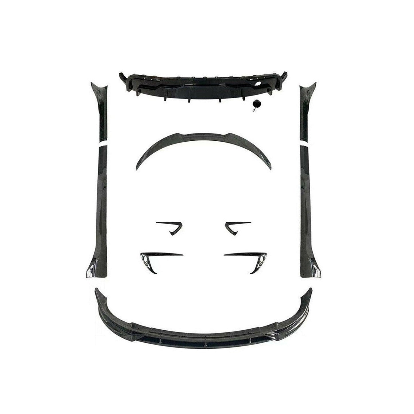 Tesla Model Y 2020+ Full Aero Kit In Gloss Black - TMC Motorsport