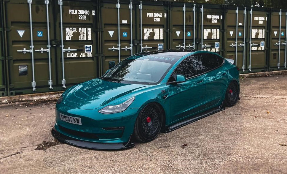 Tesla Model 3 - Front Bumper Extension - TMC Motorsport