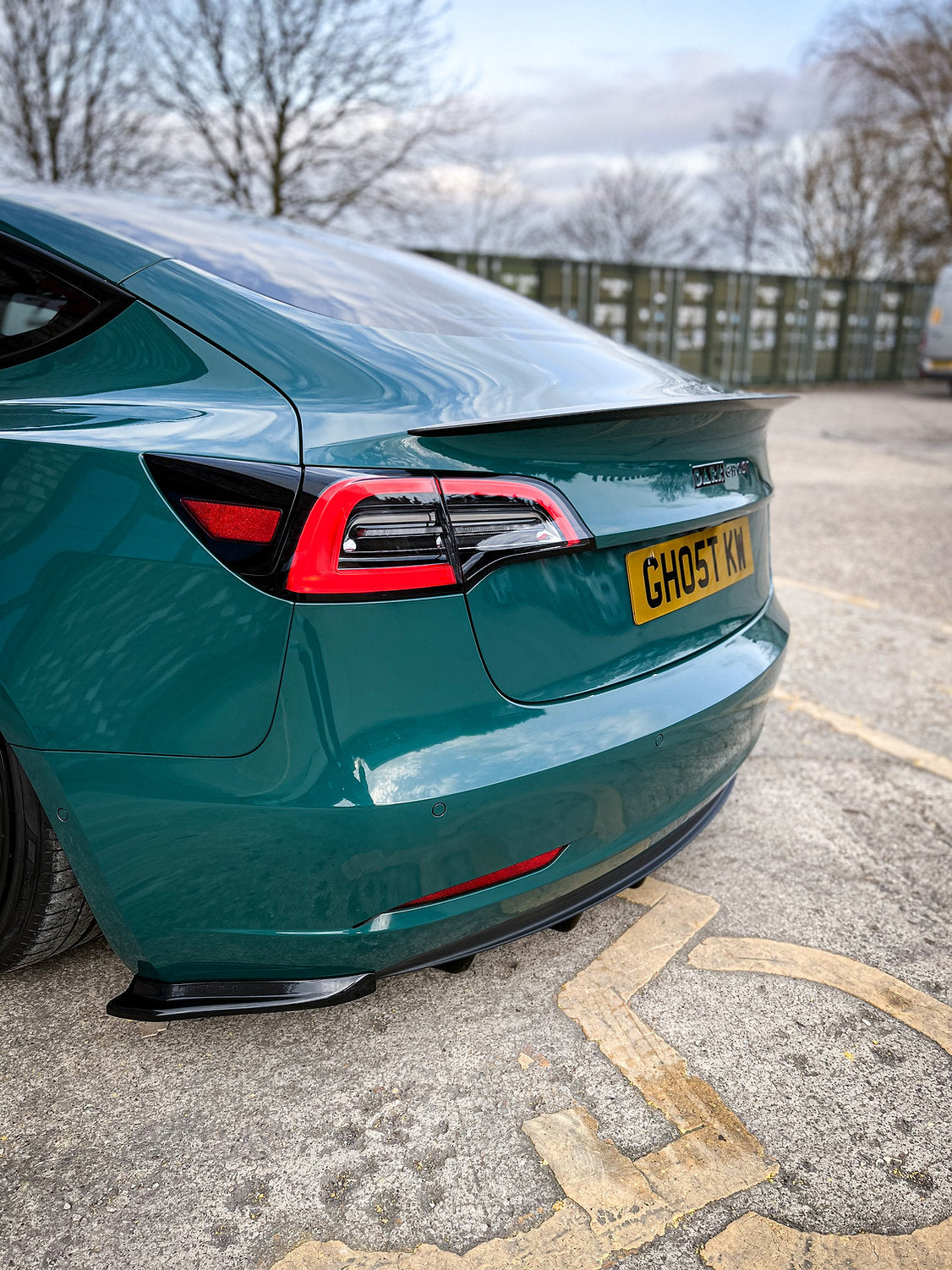 Tesla Model 3 - Rear Spats - TMC Motorsport