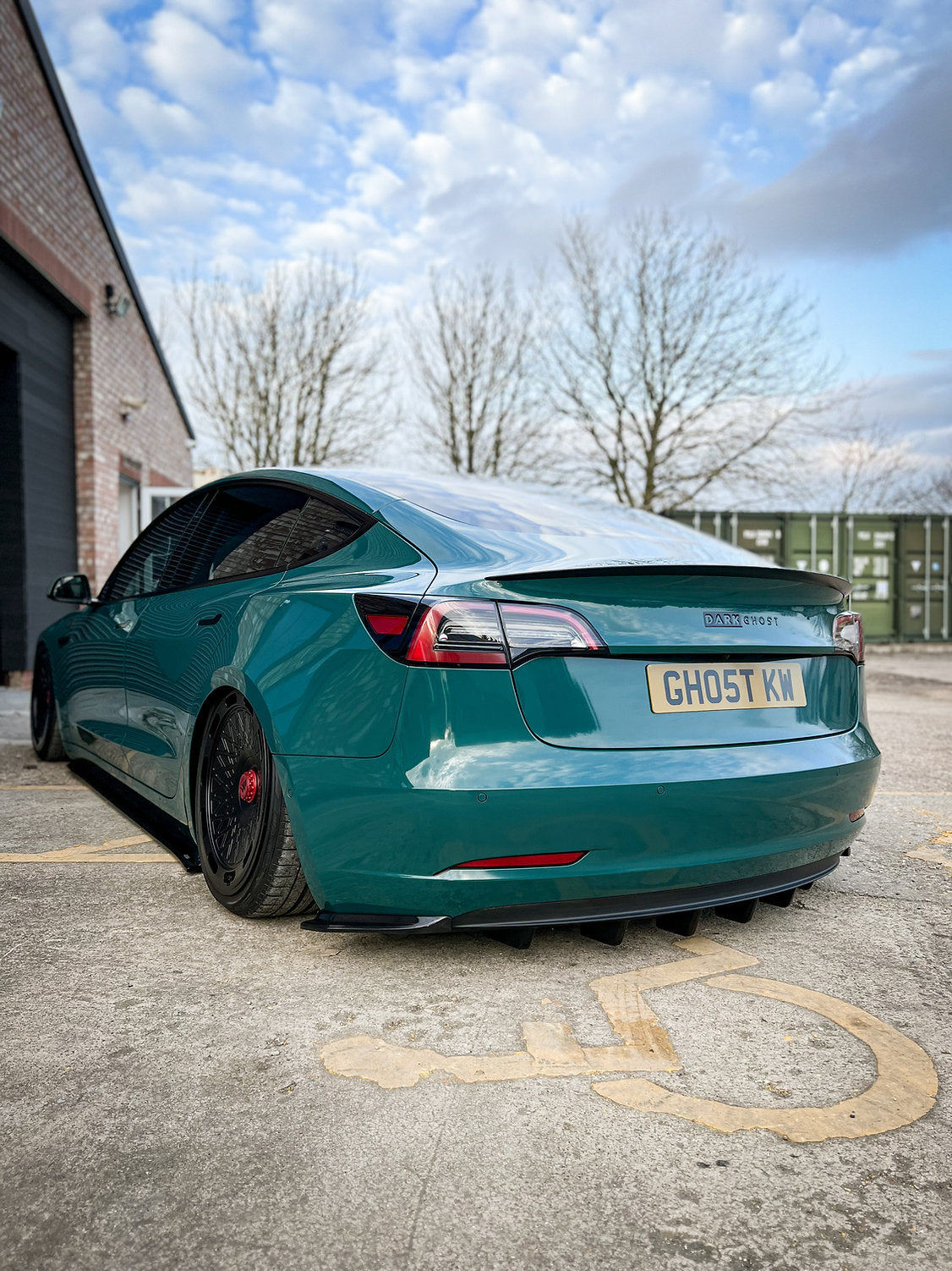 Tesla Model 3 - Rear Spats - TMC Motorsport