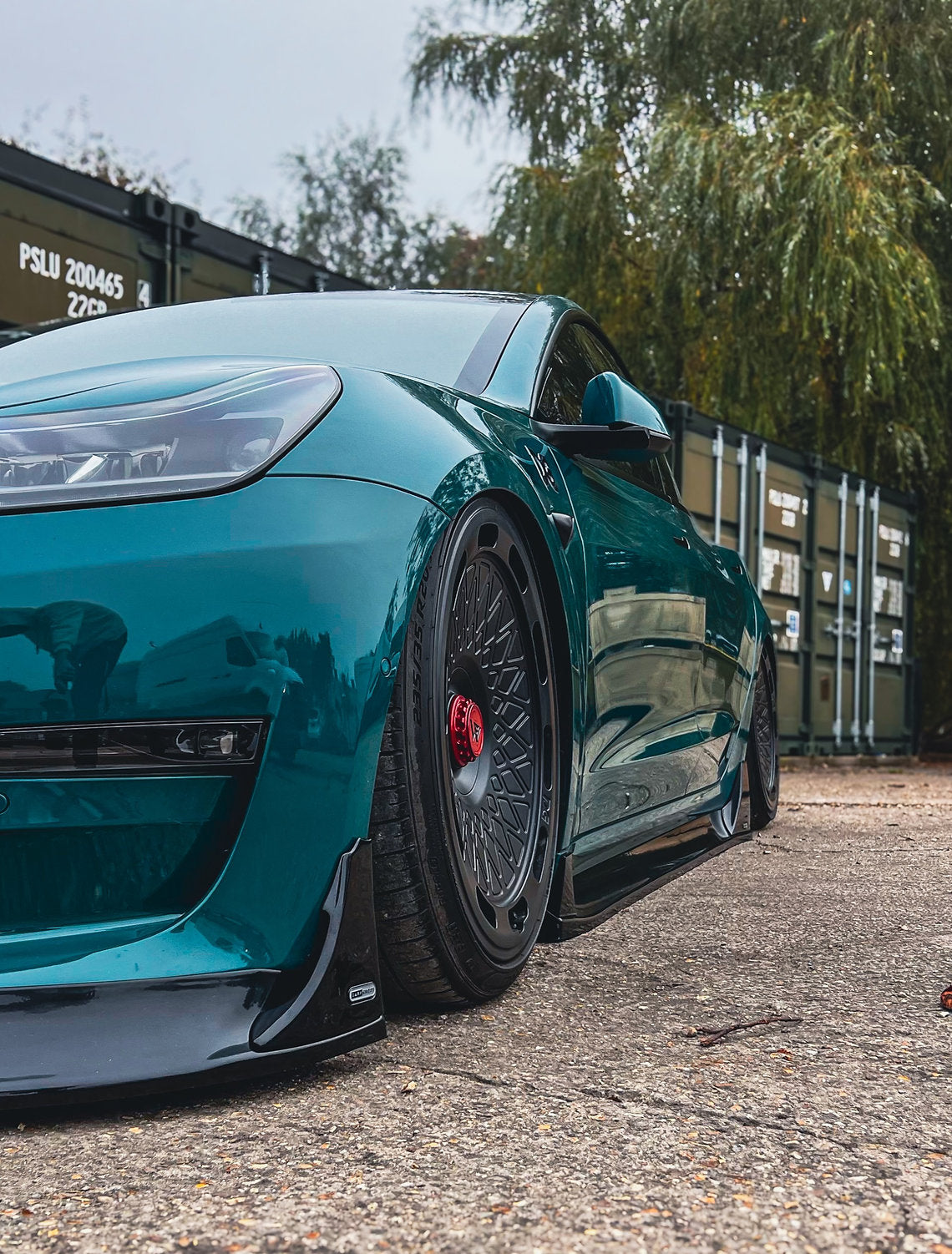 Tesla Model 3 - Side Skirt Extensions - TMC Motorsport