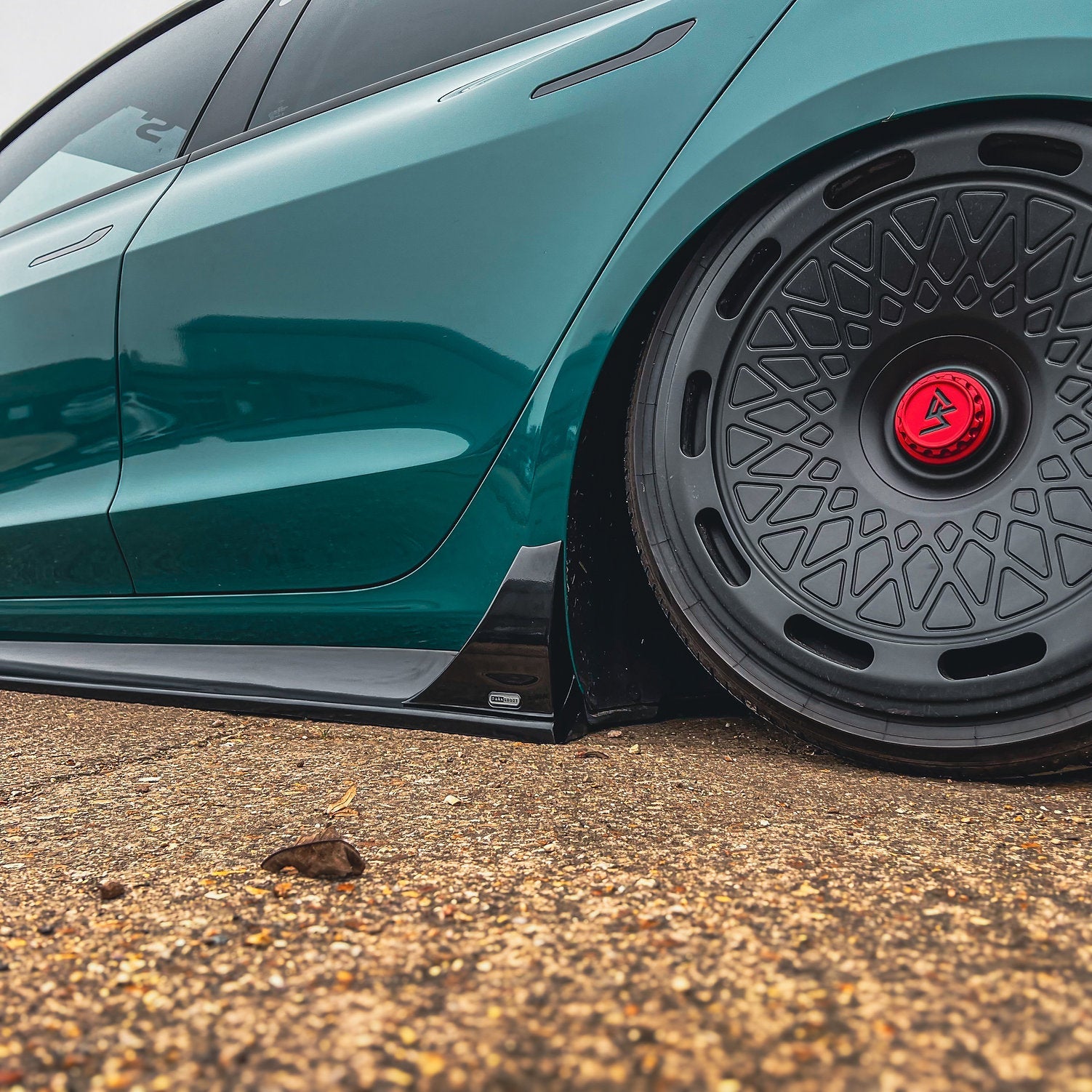 Tesla Model 3 - Side Skirt Extensions - TMC Motorsport