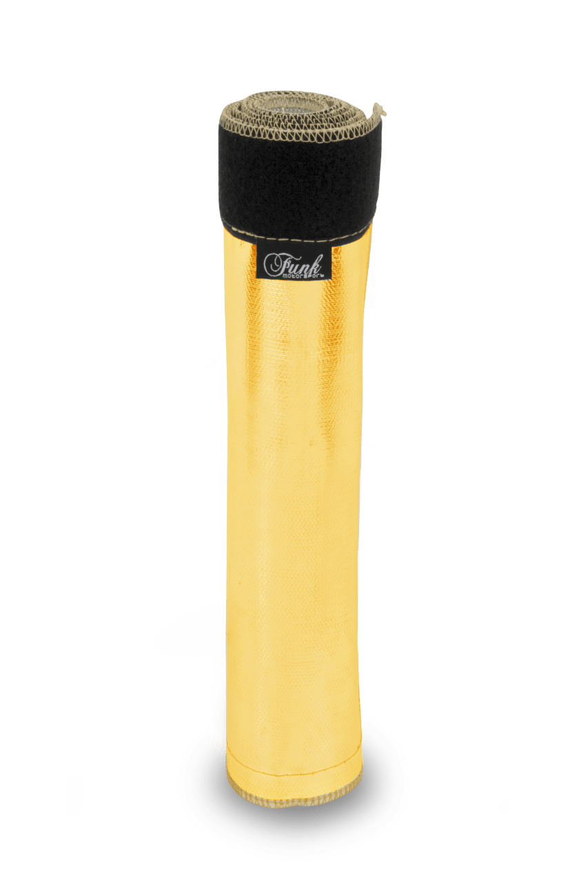 Funk Motorsport Gold Induction Kit Heat barrier Velcro sleeving - TMC Motorsport