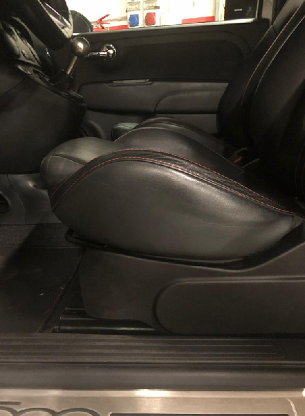 Abarth 500 Incl USA Model TMC Motorsport Original Seat Lowering Brackets - Abarth Tuning