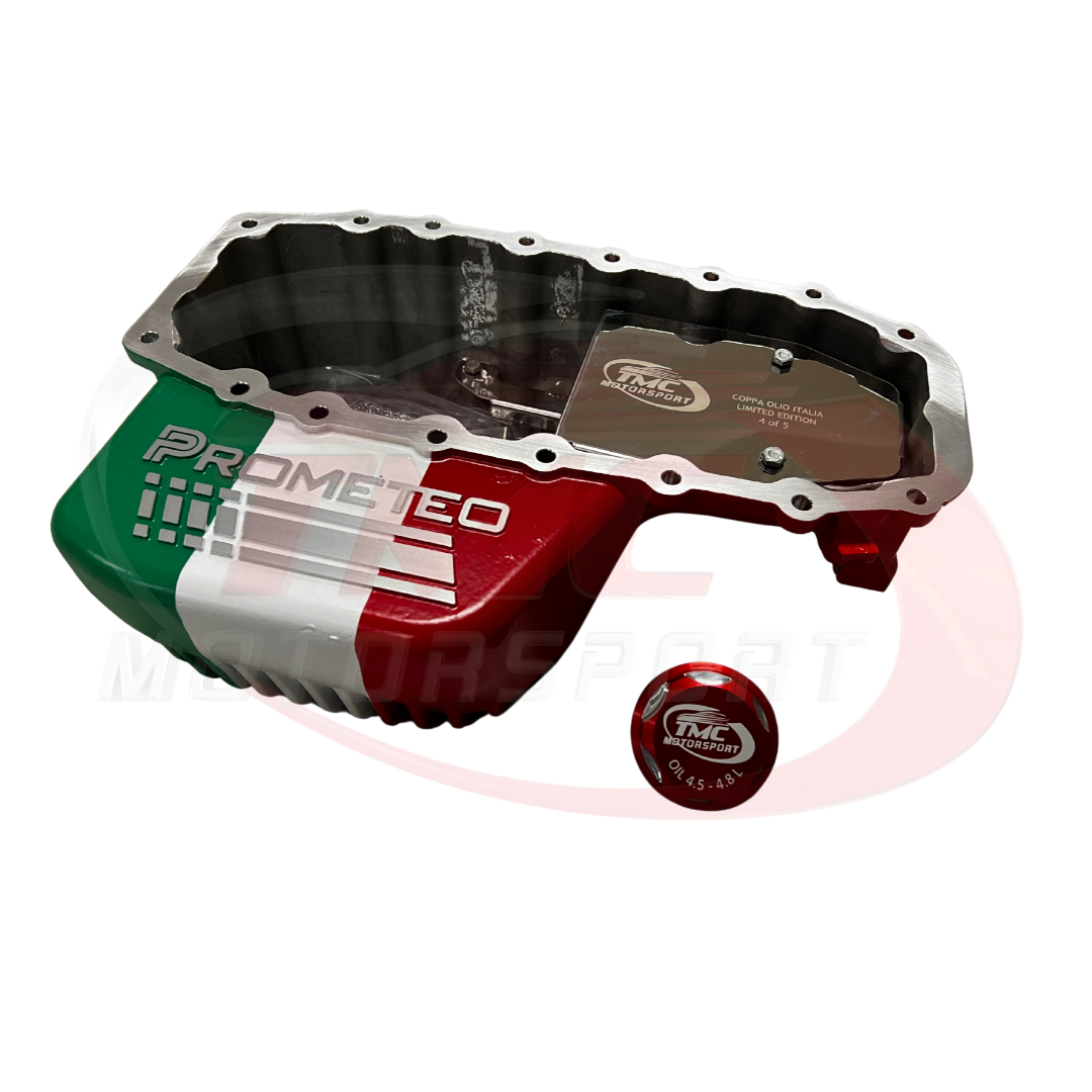 TMC "COPPA ITALIA" Limited Edition Oil Pan / Sump By Prometeo for Abarth T-Jet or Multiair Engines - TMC Motorsport