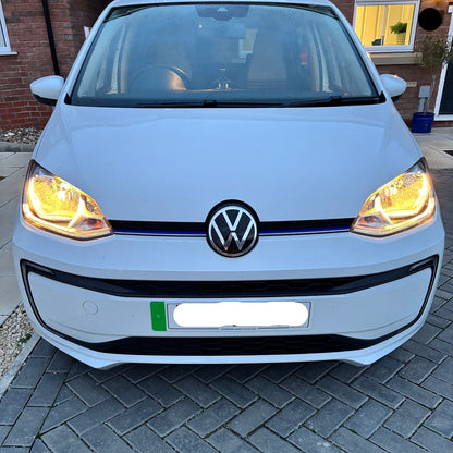 VW Up! Dip & Main Beam #Enhanced H4 LED Headlight Bulb Kit – 6000K with DIY Tint Film | 12,000 Lumens (472 | P43t)