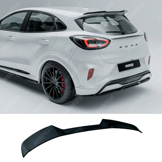 Upper Roof Spoiler In Gloss Black For Ford Puma ST Line X 2019+