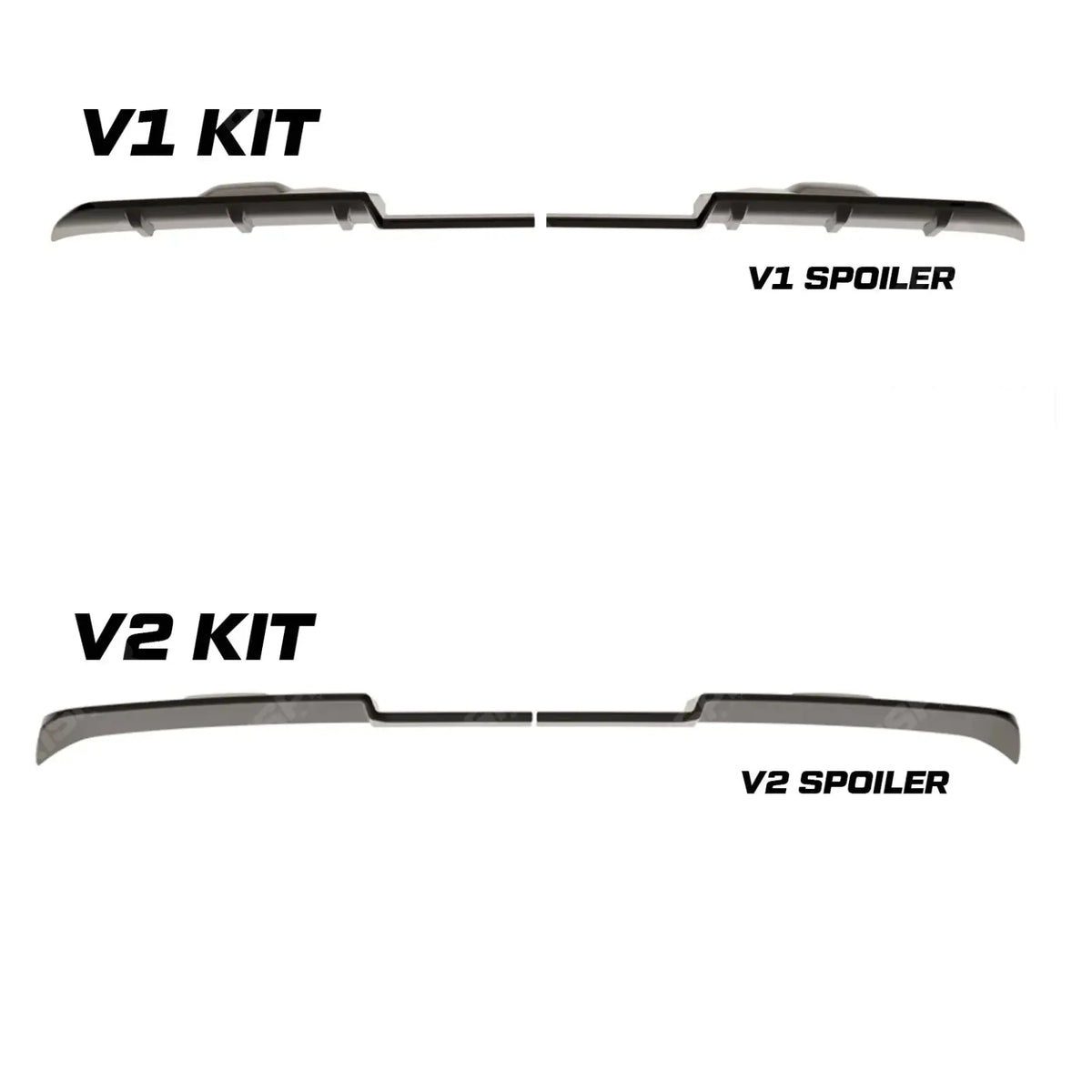 V1 Premium Aero Kit In Gloss Black For Volkswagen Transporter T7 LWB 2025 on