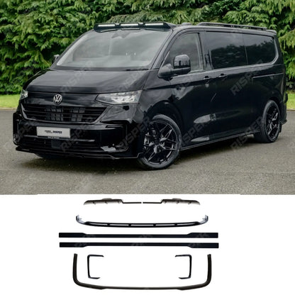 V1 Premium Aero Kit In Gloss Black For Volkswagen Transporter T7 LWB 2025 on