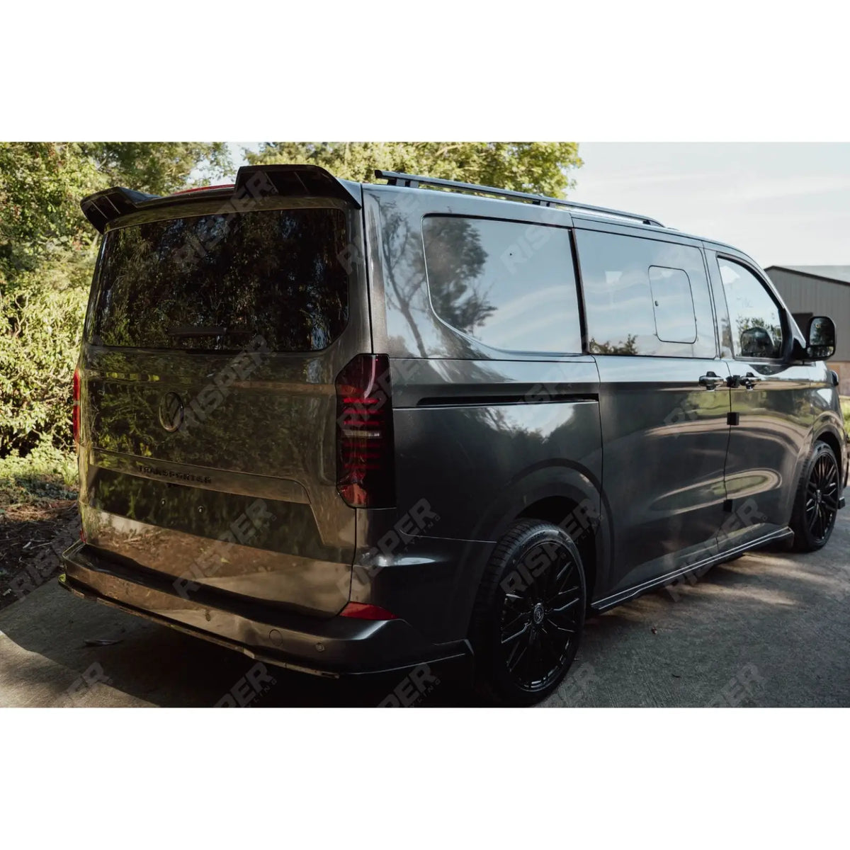 V1 Premium Aero Kit In Gloss Black For Volkswagen Transporter T7 LWB 2025 on
