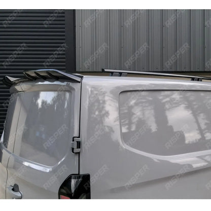 V1 Rear Spoiler Barn Door In Gloss Black For Ford Transit Custom MK2 2024 On