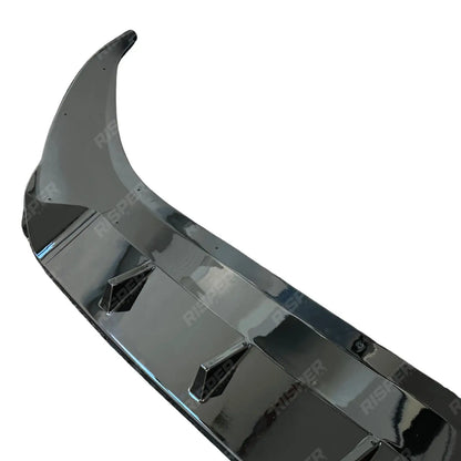 V2 Front Splitter Gloss Black For Vw Caddy 2021 On