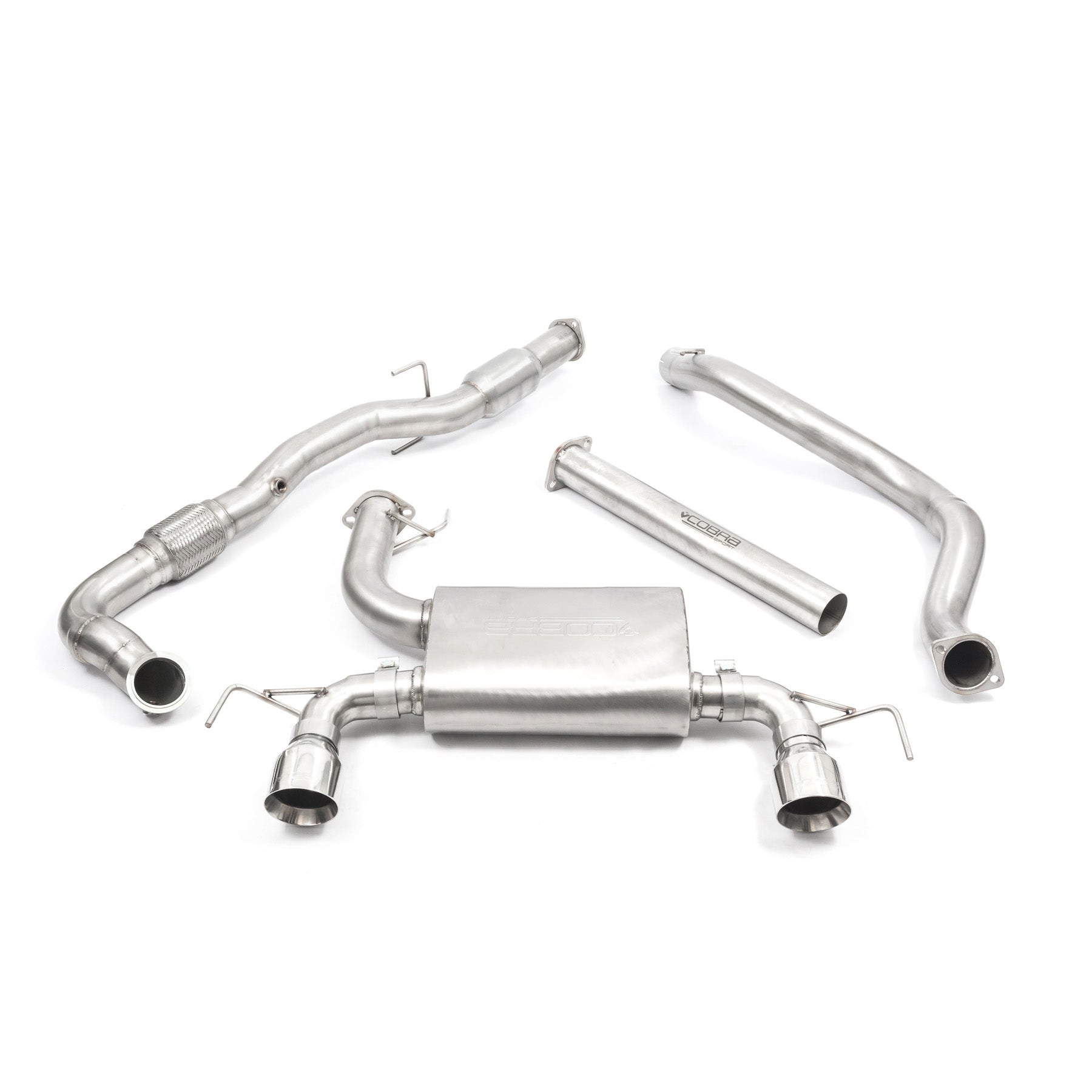 Cobra Sport Vauxhall Corsa D VXR Nurburgring (10-14) Turbo Back Performance Exhaust - TMC Motorsport