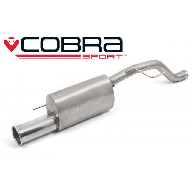Cobra Sport Vauxhall Corsa D 1.2 & 1.4 (07-14) Rear Box Performance Exhaust - TMC Motorsport
