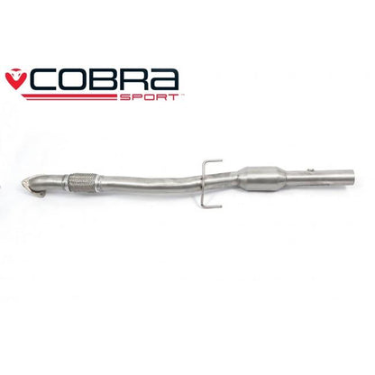Cobra Sport Vauxhall Corsa D 1.6 SRI (07-09) Secondary Sports Cat / De-Cat Front Pipe Performance Exhaust - TMC Motorsport