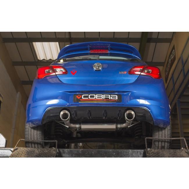 Cobra Sport Vauxhall Corsa E VXR (15-18) Centre and Rear Performance Exhaust - TMC Motorsport