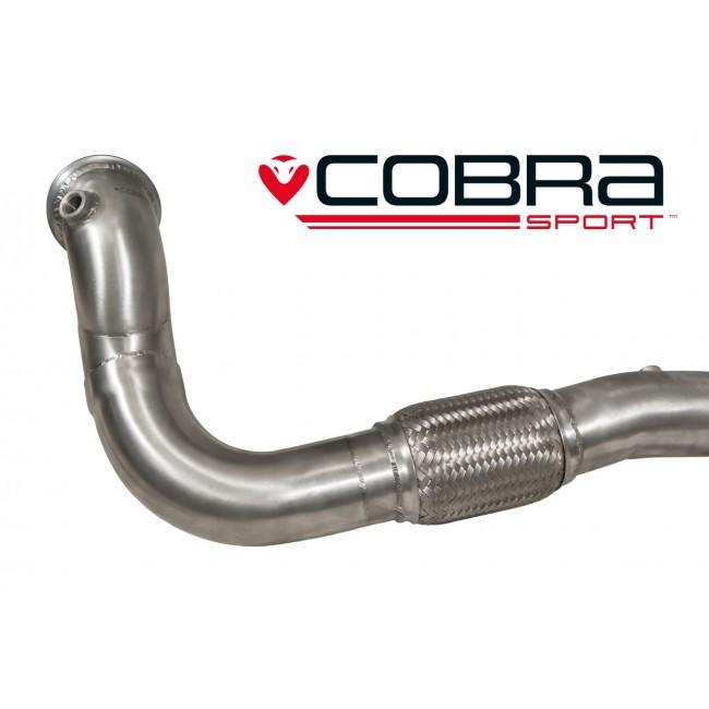 Cobra Sport Vauxhall Corsa E VXR (15-18) Front Pipe Sports Cat / De-Cat Performance Exhaust - TMC Motorsport