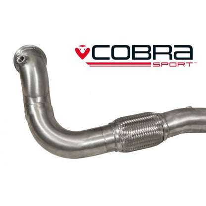 Cobra Sport Vauxhall Corsa E VXR (15-18) Front Pipe Sports Cat / De-Cat Performance Exhaust - TMC Motorsport