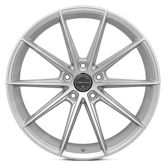 Veemann MF-Z1 19X8.5 5X112 ET42 Silver Machined Standard Concave - Qty 1