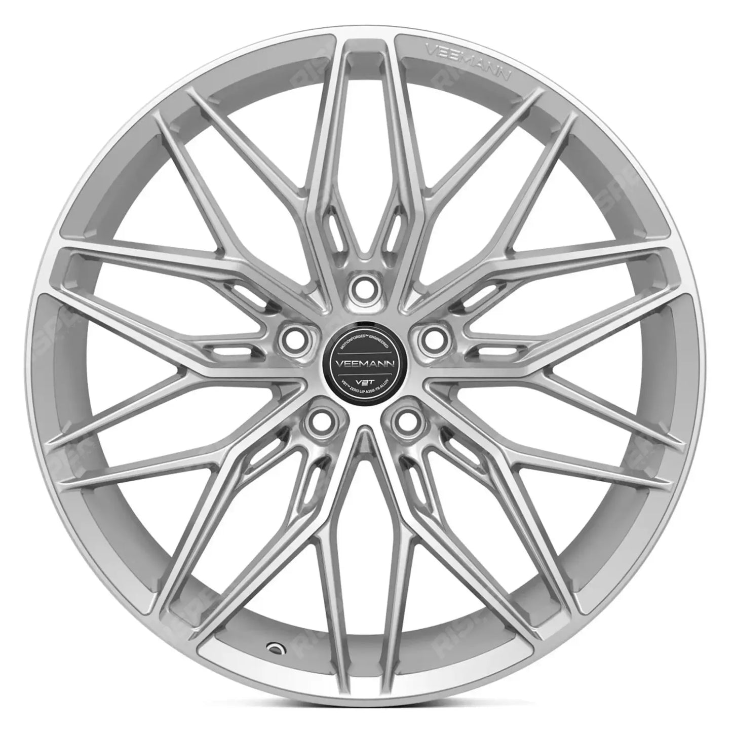 Veemann MF-Z5 19X8.5 5X112 ET42 Silver Machined Standard Concave - Qty 1