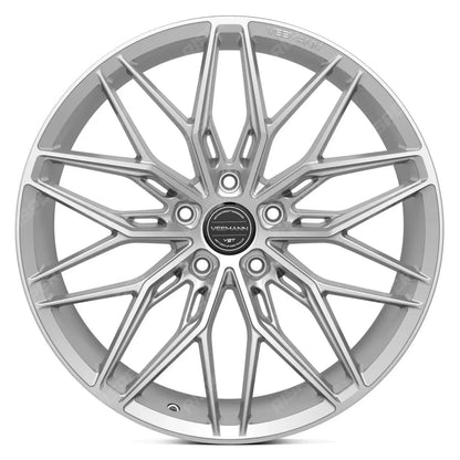 Veemann MF-Z5 19X8.5 5X112 ET42 Silver Machined Standard Concave - Qty 1