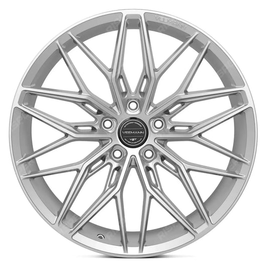 Veemann MF-Z5 19X8.5 5X112 ET42 Silver Machined Standard Concave - Qty 1