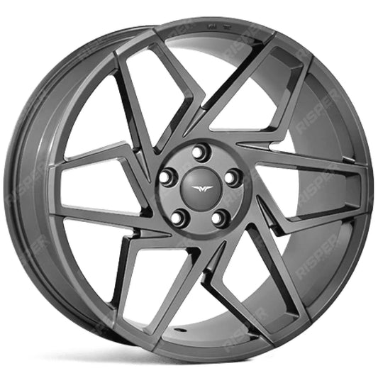 Veemann V-fs27r 20x8.5 5x120 Et35 Cb72.56  - Gloss Graphite