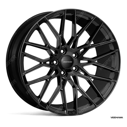 Veemann V-fs34 5x120 20 Inch Alloys Gloss Black - 20x8.5