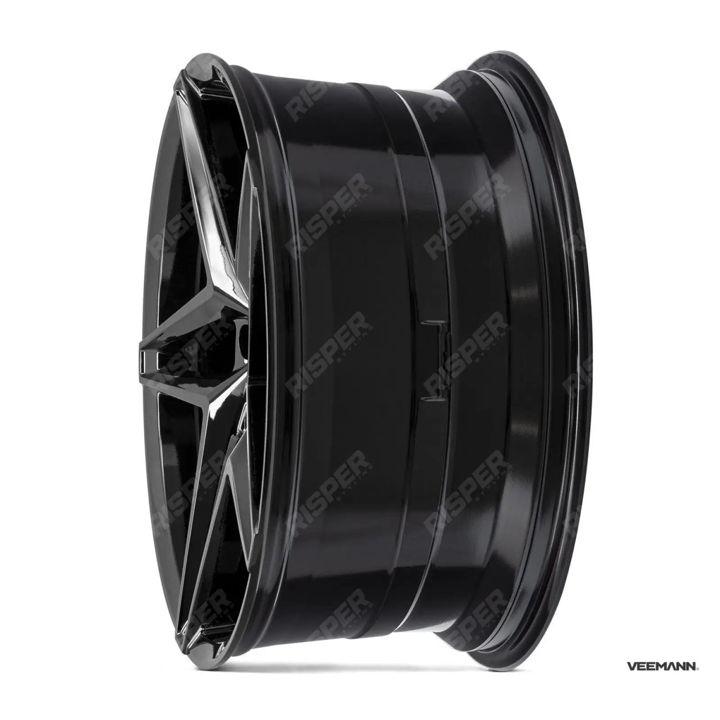 Veemann V-fs46 19 Inch Alloy Wheels - 5x112 - Gloss Black