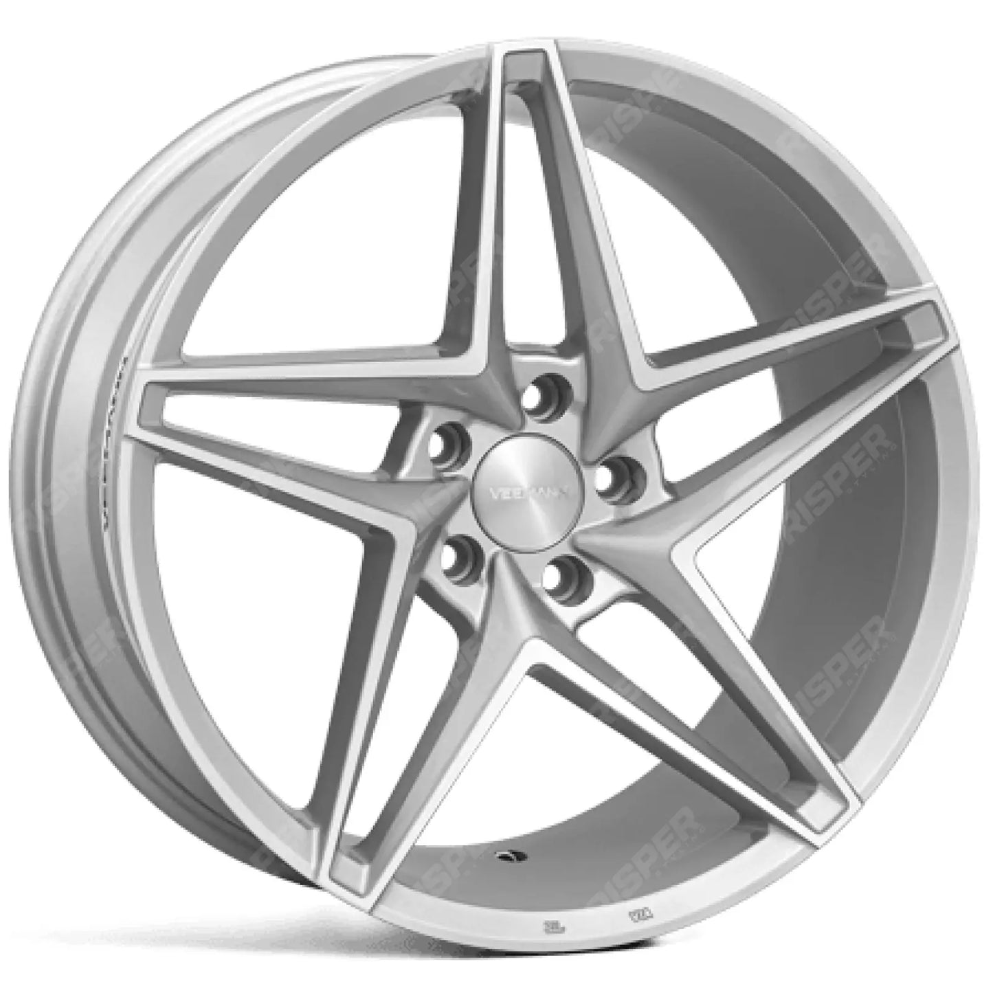 Veemann - V-fs46 20x8.5 5x120 Et35 Cb72.56 - Silver-machined