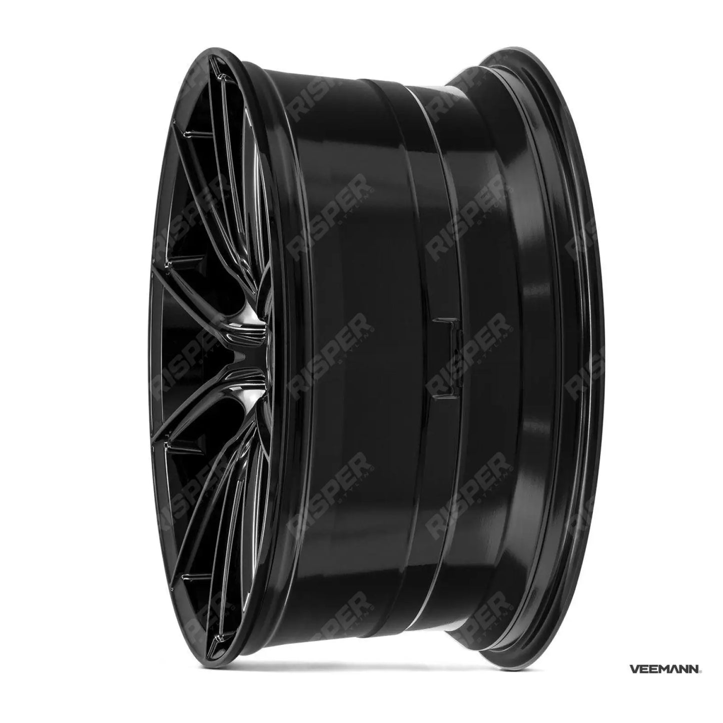 Veemann V-fs48 20 Inch Alloy Wheels - 5x112 - Gloss Black Staggered Set Of 4