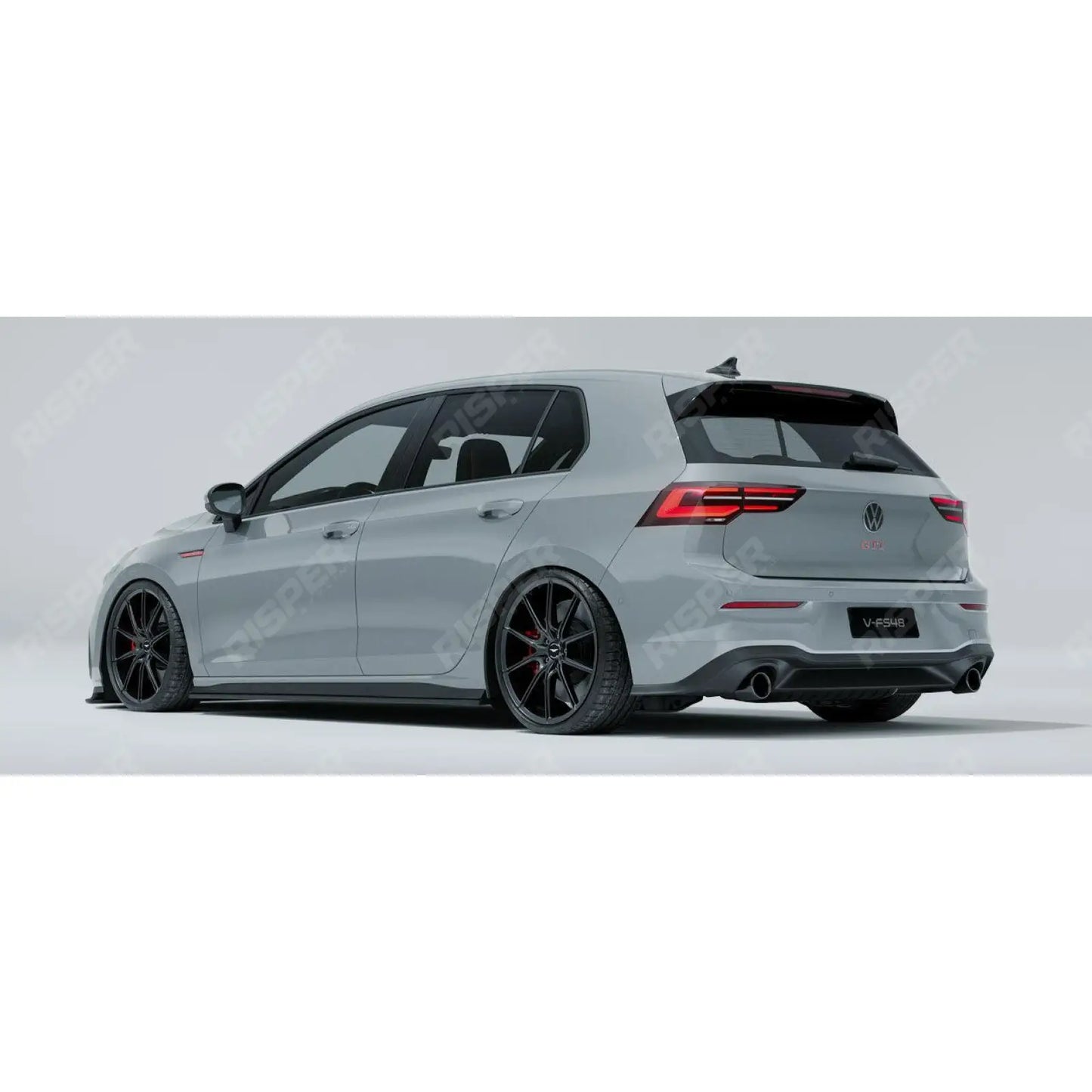 Veemann V-fs48 20 Inch Alloy Wheels - 5x112 - Gloss Black Staggered Set Of 4