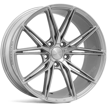 Veemann - V-fs49 20x8.5 5x120 Et35 Cb72.56  - Silver Machined