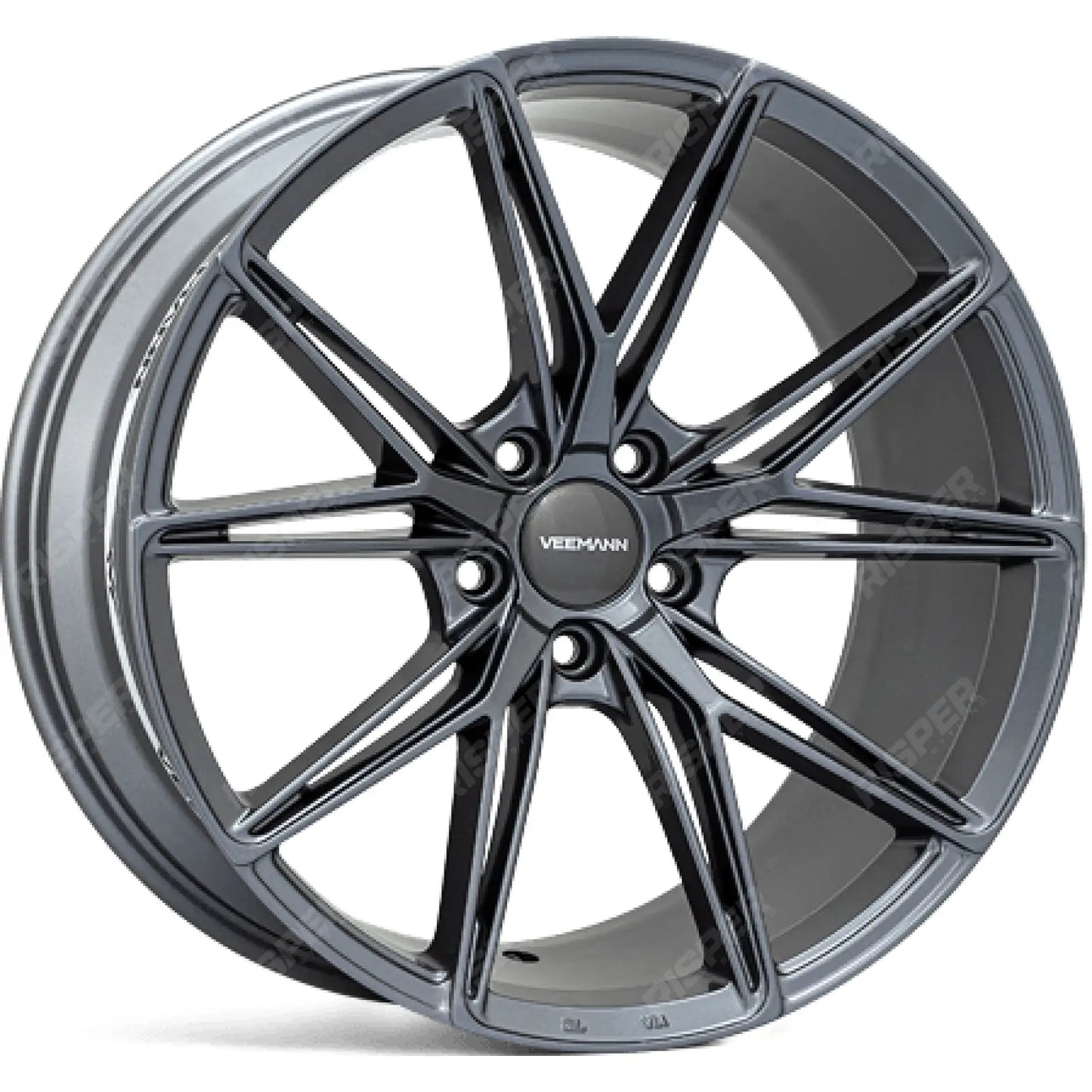 Veemann V-fs49 20x8.5 5x120 Et35 Cb75.56  - Gloss Graphite Qty 1
