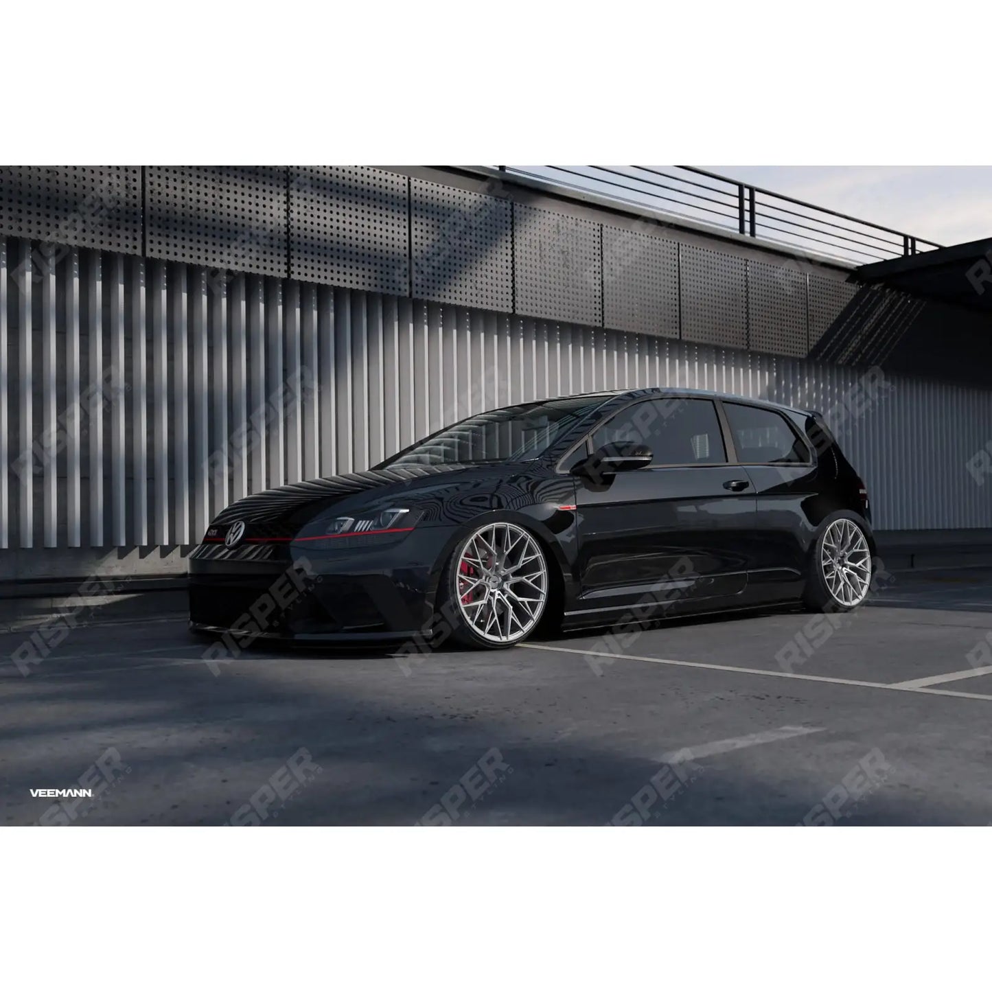 Veemann - V-fs51 Silver Machined 20x8.5 5x112