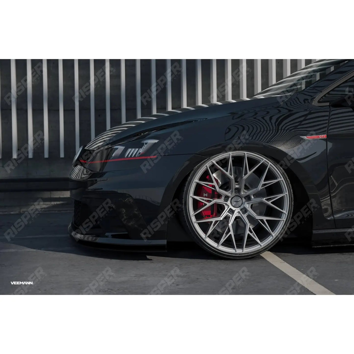 Veemann - V-fs51 Silver Machined 20x8.5 5x112