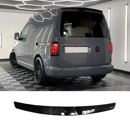 Volkswagen Caddy 2005-2020 Barn Door - Rear Spoiler - Gloss Black - TMC Motorsport