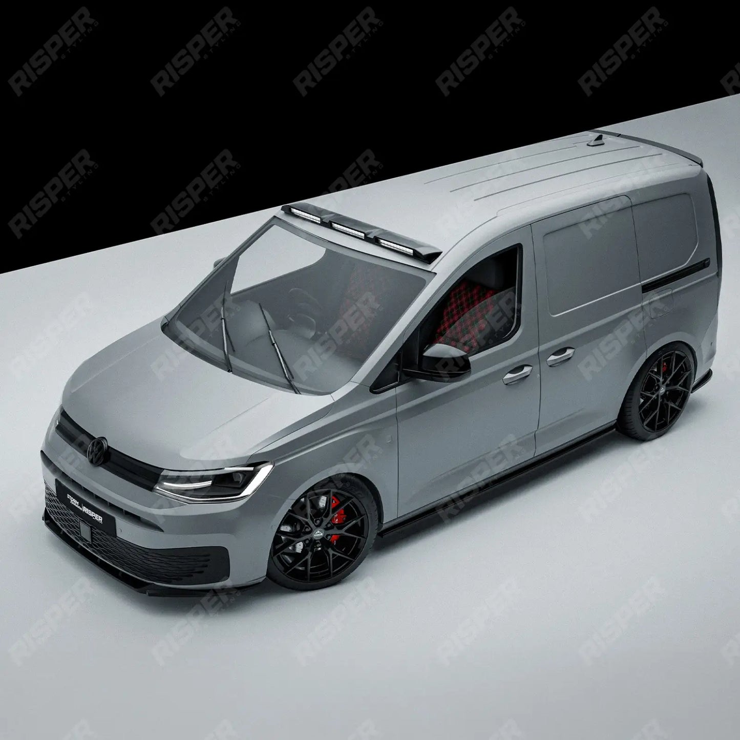Volkswagen Caddy MK5 2021+ Body Kit In Gloss Black