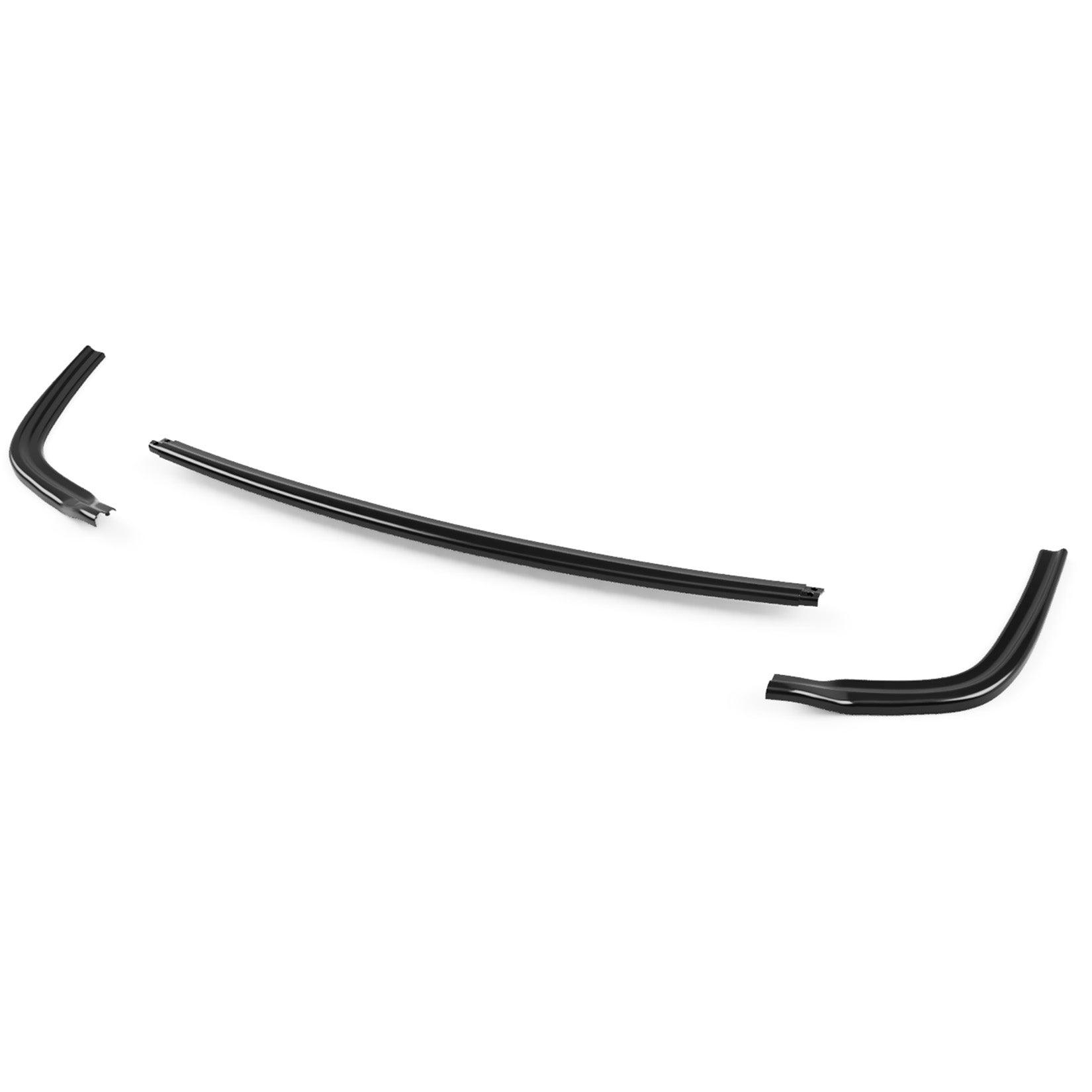 Volkswagen Caddy MK5 2021+ - Rear Bumper Splitter in Gloss Black - TMC Motorsport