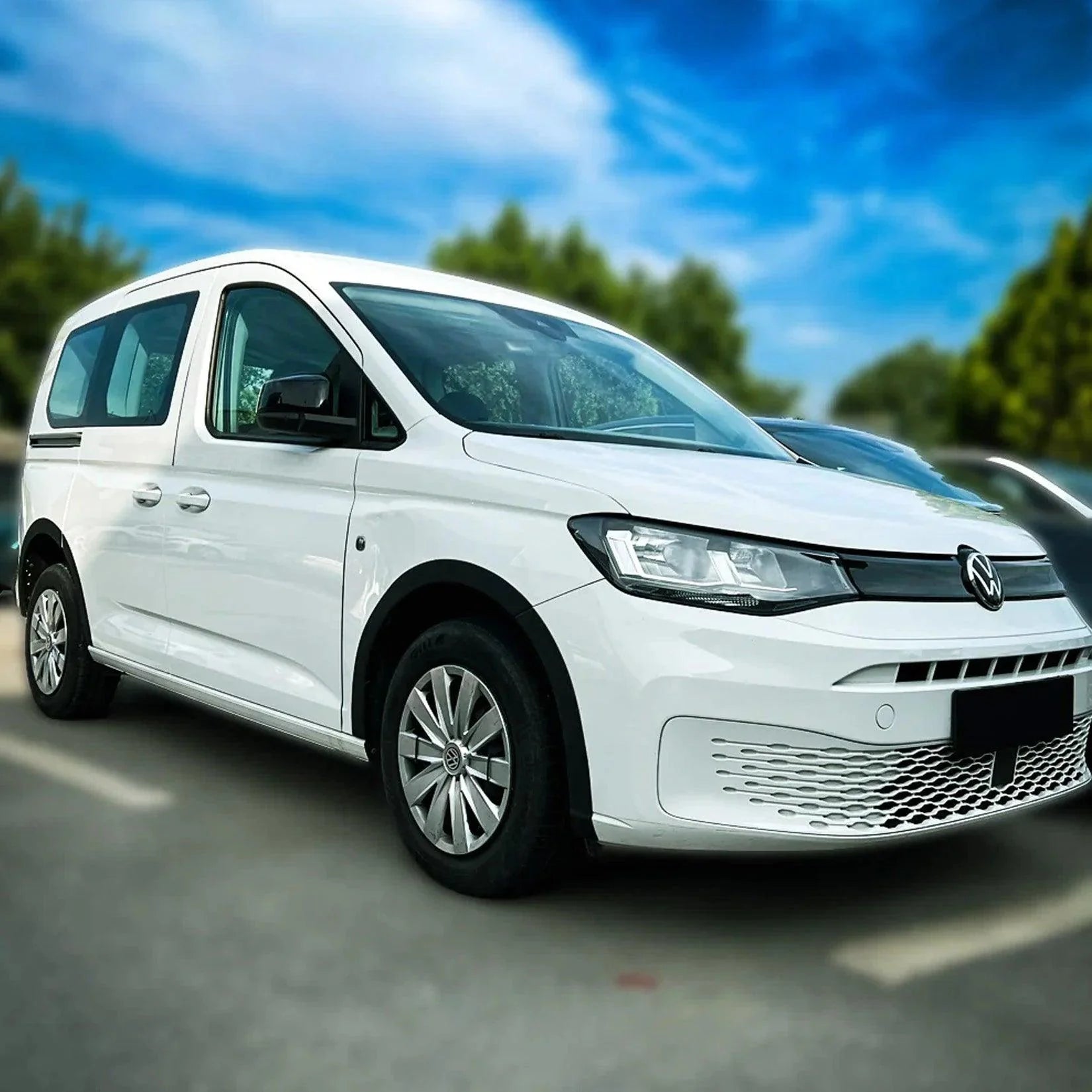 Volkswagen Caddy Mk5 2021+ Wheel Arch Trims Matte Black (10 Pcs) - TMC Motorsport