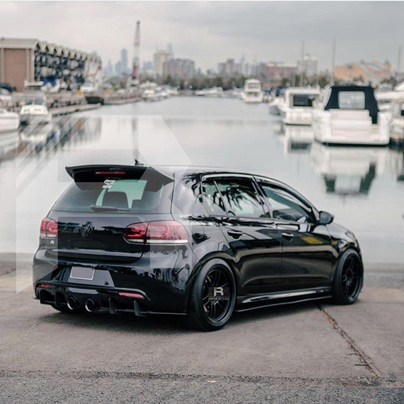 Volkswagen Golf MK6 GTI/R20 2008-2013 - Osir Style Rear Spoiler in Gloss Black - TMC Motorsport