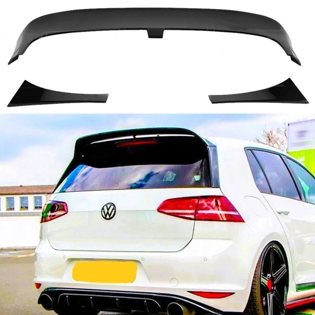 Volkswagen Golf MK7 / 7.5 GTI & R Clubsport Style Spoiler Gloss Black - TMC Motorsport