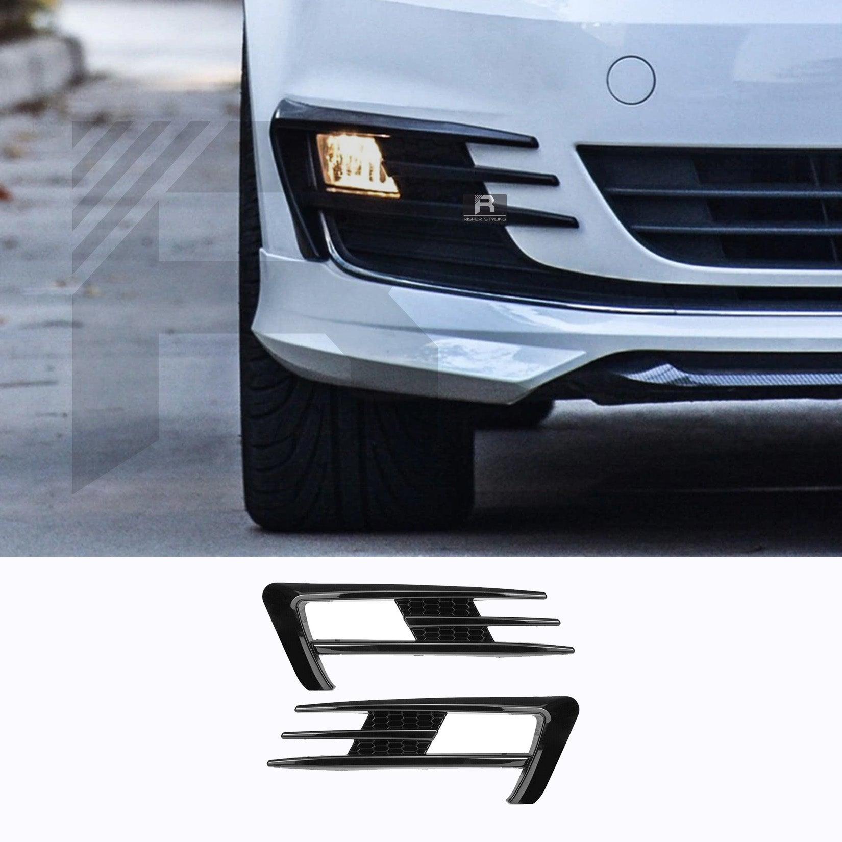 Volkswagen Golf MK7 GT Fog Light Blade Surround In Gloss Black - TMC Motorsport